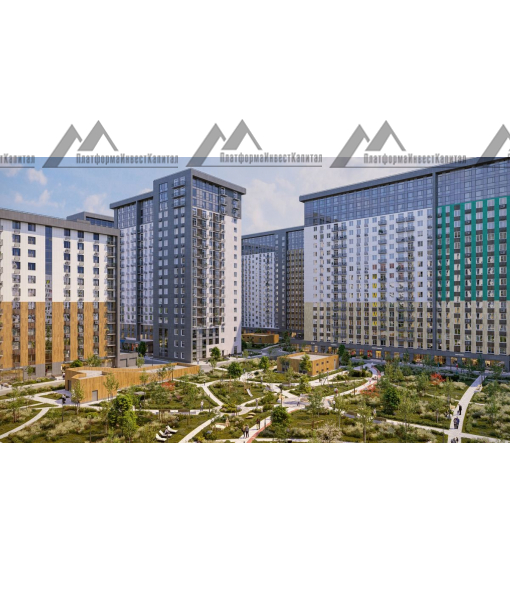 Апартаменты, 50,6 м2