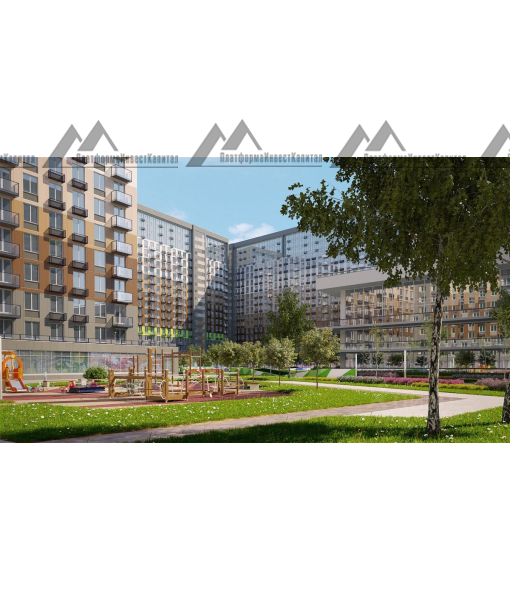 Апартаменты, 53,3 м2